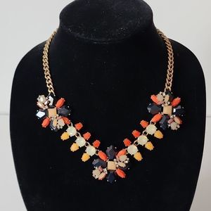 Colorful J Crew Statement Necklace